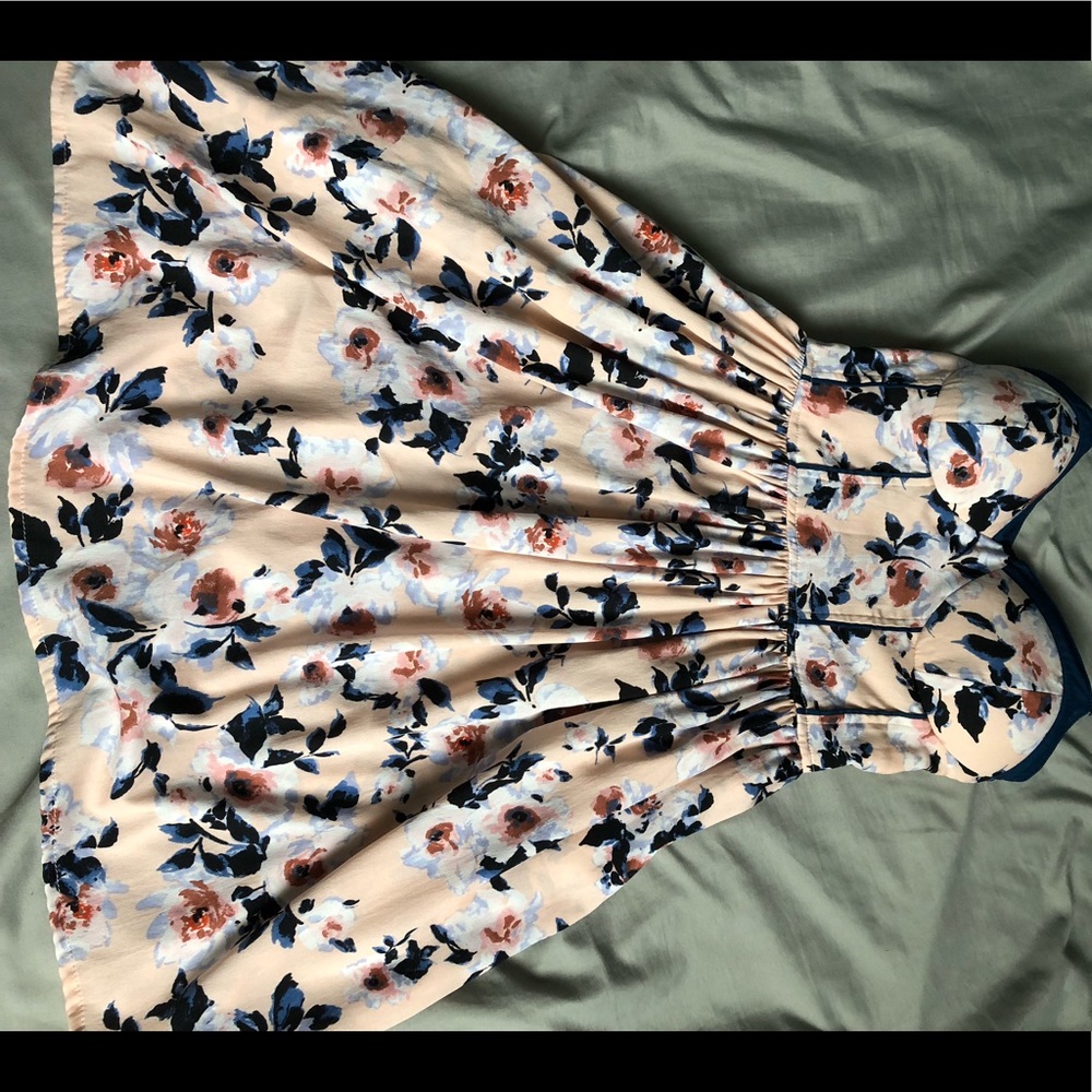 Floral mini dress